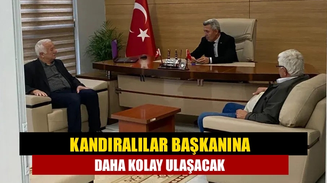 Kandıra Belediye Başkanı Erol Ölmez, belediye binasının zemin katında hazırlanan