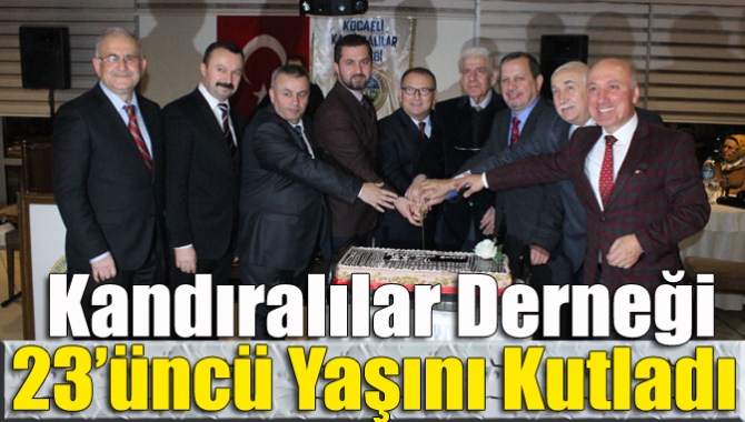 1994 yılında kurulan Kocaeli Kandıralılar Derneği, 23’ncü yılını kutladı. Düzenlenen