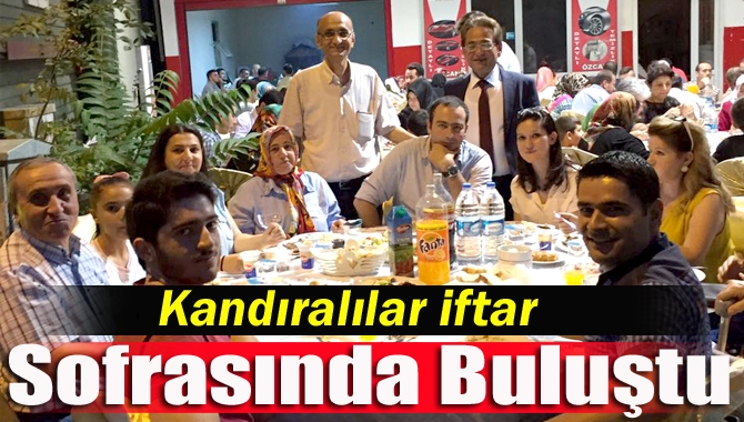 Gebze Kandıralılar Derneği tarafından düzenlenen geleneksel iftar yemeğinde Kandıralı 300