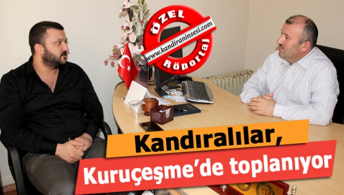 Genç Kandıralılar Derneği Başkanı Nurullah Özer, Kandıra’dan göç etmiş vatandaşları