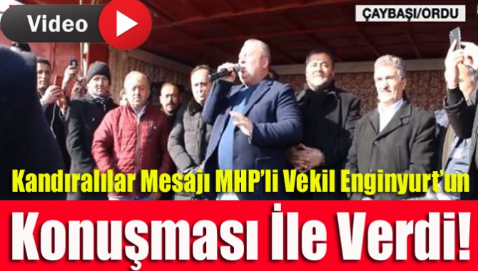 Kandıralılar seslerini duyuracak ve yanlarında olacak milletvekili bulamayınca Ordu Büyükşehir