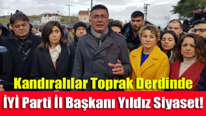 Kandıralılar, Sarıhocalar sapağında Kandıralılara yakışır bir şekilde eylem gerçekleştirdiler. İYİ