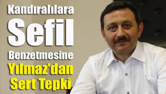 Kandıra ve Kandıralılara yönelik sefil yakıştırması yapanlara Ak Parti Kocaeli