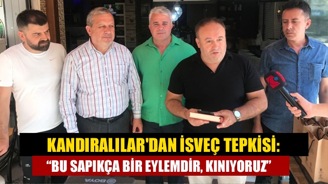 Kurban Bayramı’nın birinci günü İsveç’te Kur’an-ı Kerim’in yakılmasına tepki gösteren