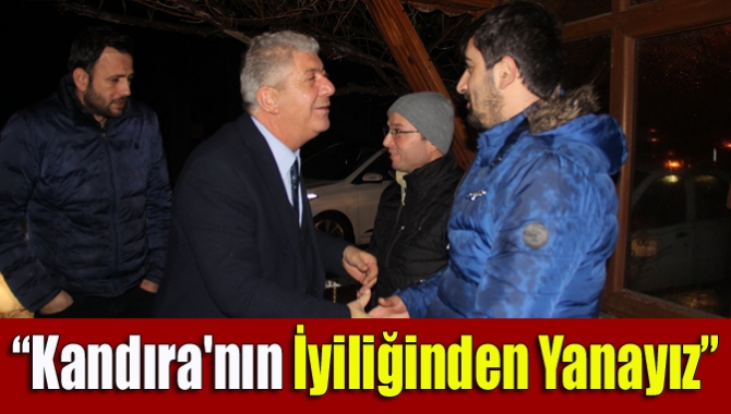 Mahalle ziyaretlerinde halka seslenen İYİ Parti Kandıra Belediye Başkan Adayı