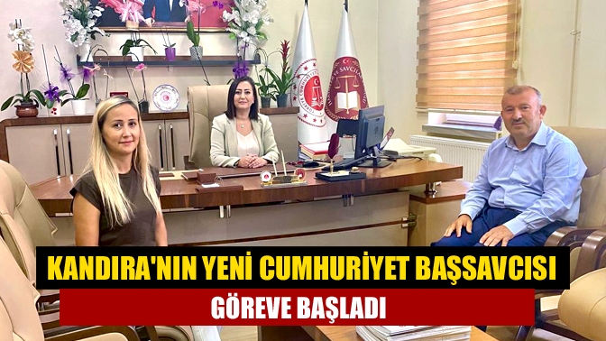 Geçtiğimiz günlerde ilçeye atanan yeni Kandıra Cumhuriyet Başsavcısı Gökner Kayaş