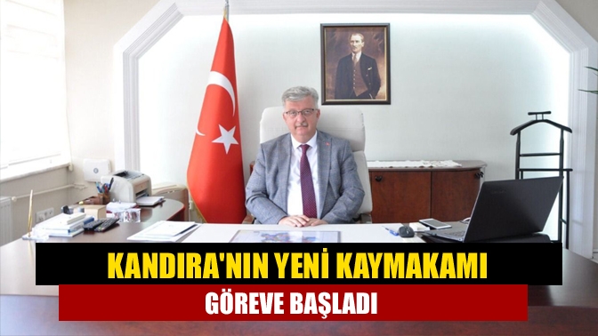 Ordu Fatsa kaymakamı iken Kandıra Kaymakamlığı’na atanan Ömer Lütfi Yaran,