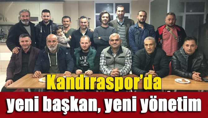 Olağanüstü genel kurul toplantısını gerçekleştiren Kandıraspor Kulübü’nde yönetim tamamen değişti.