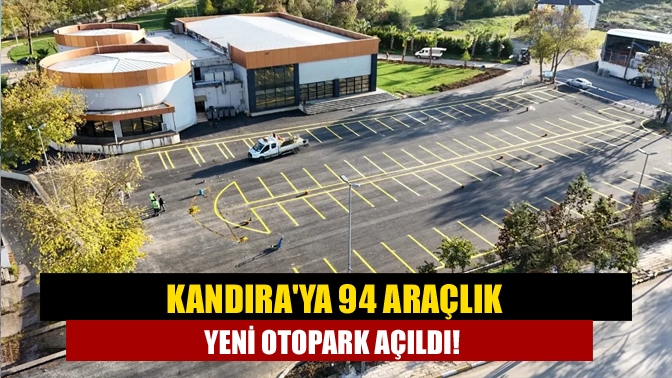 Kandıra Belediyesi, ilçe merkezindeki trafik yoğunluğunu azaltmak, ilçeye yeni yaşam