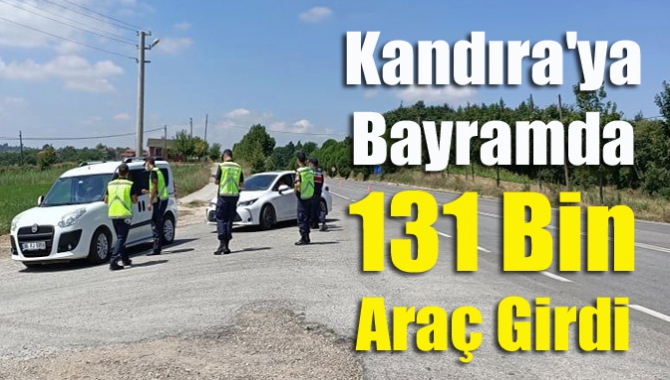 Kocaeli'nin tatil merkezi 51 bin 897 nüfusu bulunan Kandıra'ya bayram