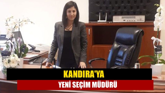 Kandıra İlçe Seçim Müdürü Meryem Coşkun'un emekliye ayrılmasının ardından yerine