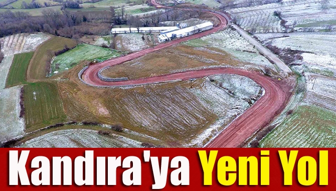 Büyükşehir, İzmit-Kandıra yolundan alternatif bir ulaşım güzergahı oluşturuyor