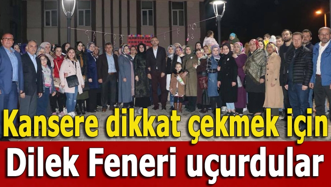 AK Parti Kandıra İlçe Kadın Kolları, Kanser Haftası nedeniyle farkındalık