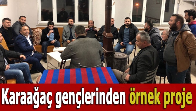 Kandıra’nın Karaağaç Mahallesi gençleri, mahalledeki birlik ve beraberliği pekiştirmek için