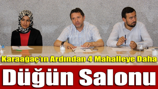 Kocaeli Büyükşehir ve Kandıra Belediyesi’nin Karaağaaç Mahallesi’nde yaptığı Düğün Salonu’nun
