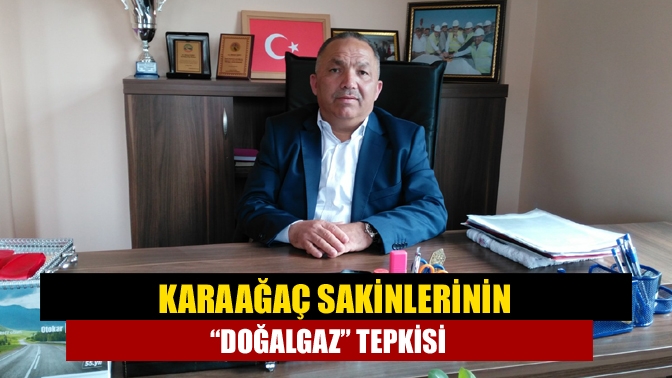 Karaağaç Mahallesi Muhtarı Mehmet Elmacı, 3 bin hanelik köylerine yıllardır