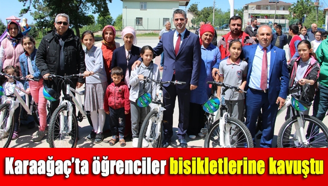 Kandıra Belediyesi, ilçe genelindeki 5. sınıf öğrencilerine yönelik başlattığı bisiklet