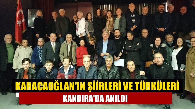 "Biz Kandırayız Şiir Topluluğu" üyeleri, Kandıra Şiir Akşamları programına yeni