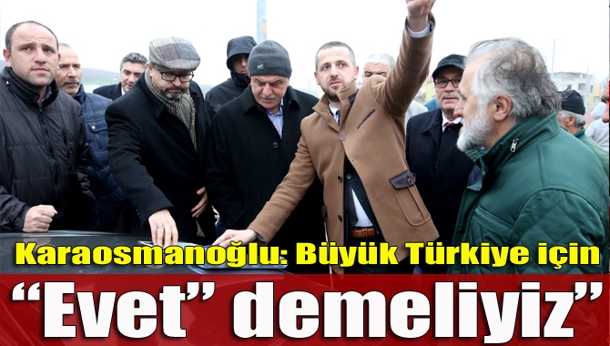 Başkan Karaosmanoğlu, Kandıra’da merkez ve Kefken Mahallesinde ki vatandaşlarla hasbihal