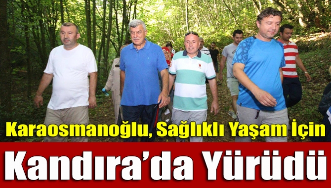Kocaeli Büyükşehir Belediye Başkanı İbrahim Karaosmanoğlu, Kandıra Belediyesi tarafından düzenlenen