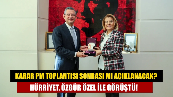 CHP Genel Merkezi’ne giden İzmit Belediye Başkanı Fatma Kaplan Hürriyet,