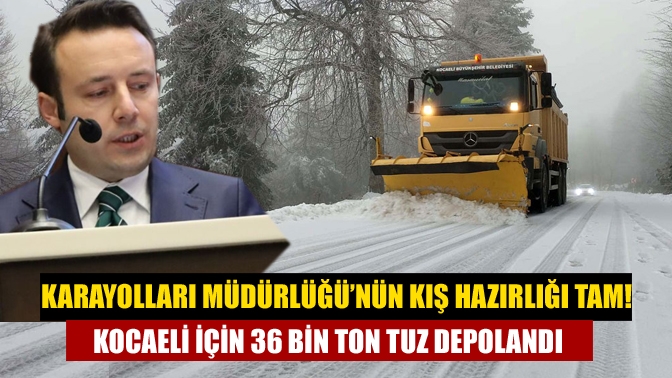 Kocaeli Valiliği 2024 yılı birinci il koordinasyon toplantısında konuşan Karayolları
