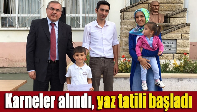 Öğrencilerin sabırsızlıkla beklediği yaz tatili, bugün son ders zilinin çalmasının