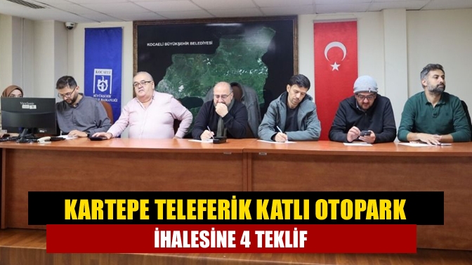 Kocaeli Büyükşehir Belediyesi tarafından projesi hazırlanan Kartepe Teleferik Katlı Otopark