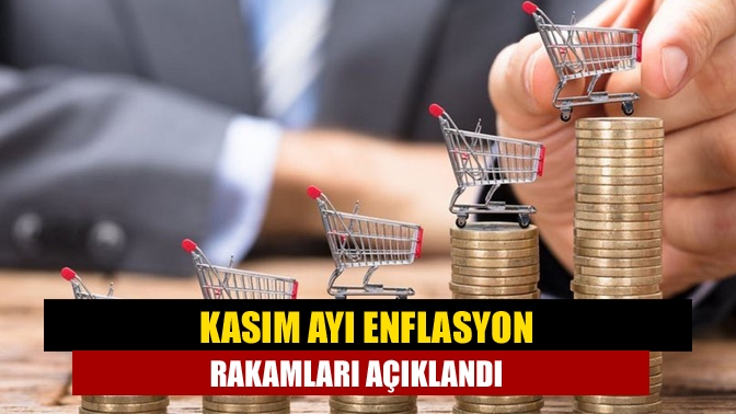 Türkiye İstatistik Kurumu kasım ayı enflasyon rakamlarını açıkladı. Enflasyon kasımda
