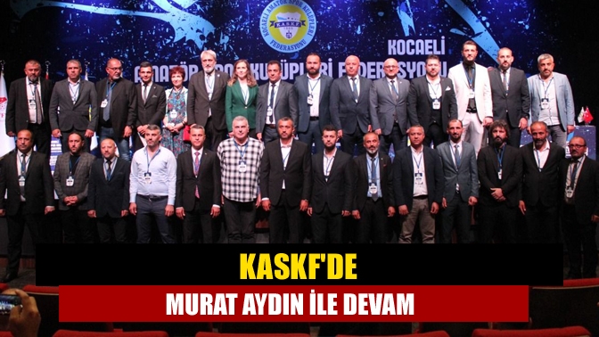Kocaeli Kongre Merkezi’nde yapılan KASKF’nin 16. Olağan Genel Kurulu’nda mevcut