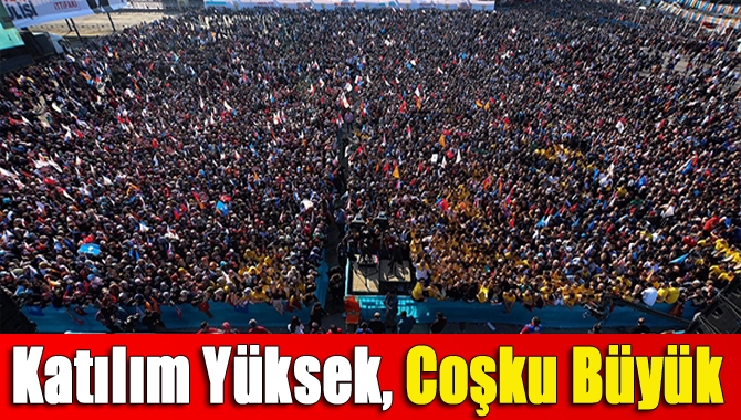 Cumhurbaşkanı Recep Tayyip Erdoğan’ın katılımı ile AK Parti tarafından düzenlenen