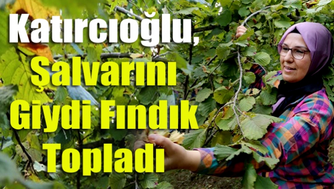 AK Parti Kocaeli Milletvekili Radiye Sezer Katırcıoğlu, Kandıra ziyaretinde şalvar