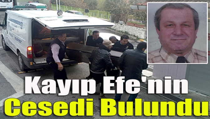 Kayıp olan Kandıralı Rafet Efe’nin cesedi Başiskele’de bulunan serbest bölge