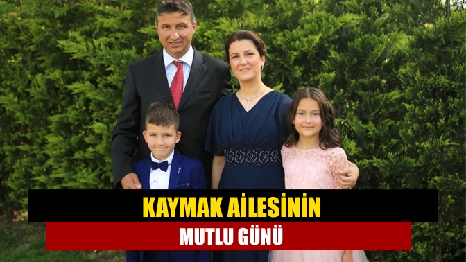Kandıra İtfaiye Amirliğinde görev yapan Ziya Kaymak, oğlunu sünnet ettirdi.