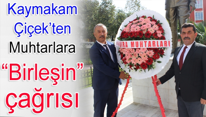19 Ekim Türkiye Muhtarlar Günü nedeniyle Kandıralı muhtarları yemekte ağırlayan