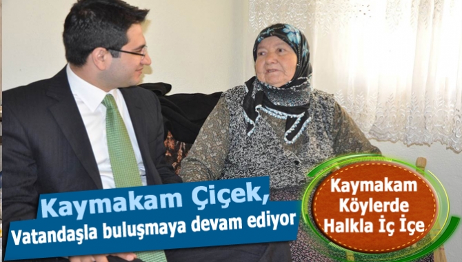 Kandıra Kaymakamı İsmail Çiçek, kurum amirleri ile birlikte Safalı, Bolu