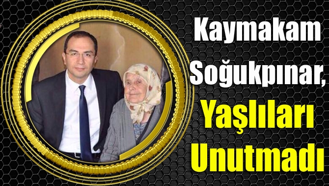 Kandıra Kaymakamı Mehmet Soğukpınar, 18-24 Mart Yaşlılar Haftası münasebetiyle yaşlıları