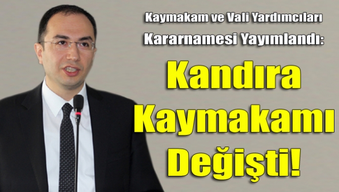 Resmi Gazete’de yayımlanan kararnameye göre Kocaeli’de görevli bazı vali yardımcıları