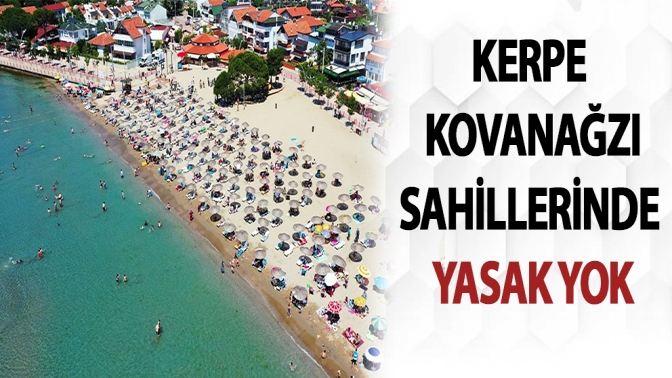Kandıra Kaymakamı Mehmet Ünal'ın kararı ile Kandıra sahillerindeki olumsuz hava/deniz
