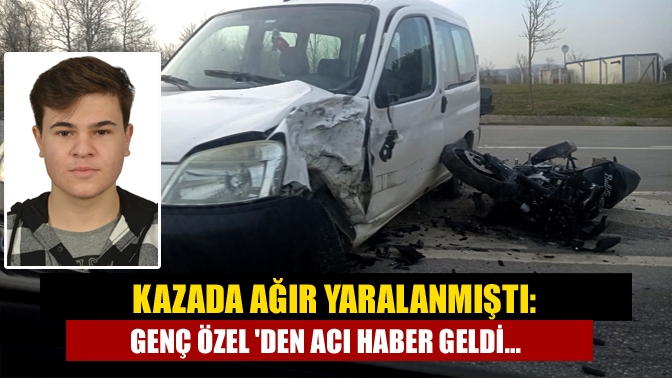 Kandıra İzmit yolunda otomobille motosikletin çarpışması sonucu meydana gelen trafik
