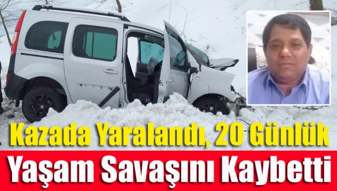 İzmit-Kandıra yolunda 16 Şubat Salı günü otomobil ile hafif ticari
