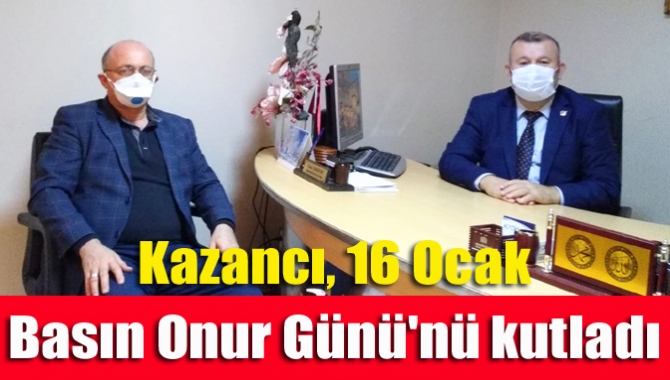 Kandıra Halk Eğitim Merkezi Müdürü Ayhan Kazancı16 Ocak Basın Onur