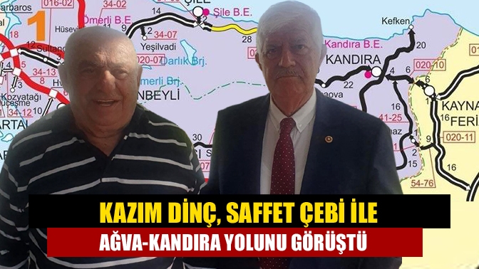 Sağlık eski Bakanı M. Kazım Dinç, Ağva Kandıra Kaynarca arasında