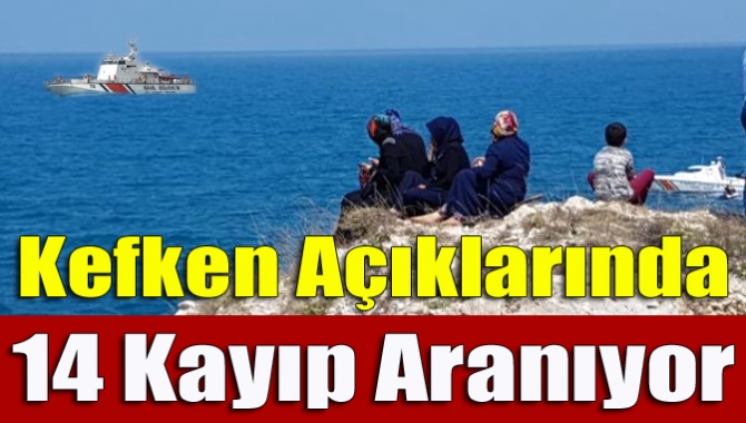 Kandıra Kefken açıklarında, 22 Eylül günü meydana gelen bir balıkçı