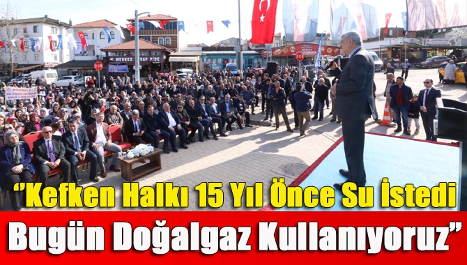 Kandıra’ya son 15 yılda büyük hizmetler getiren Büyükşehir Belediye Başkanı