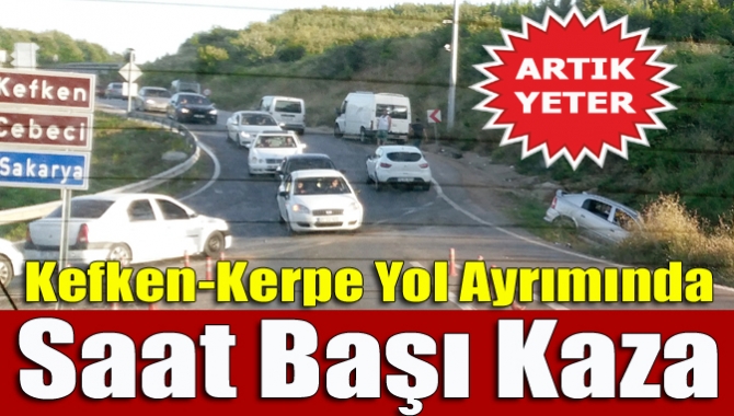 Yaz sezonunun başlamasıyla birlikte hemen hemen her gün kazalar meydana