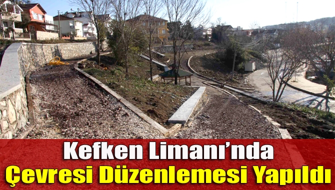 Büyükşehir, Kandıra Kefken Limanı’nda çevre düzenleme çalışmaları yaptı
