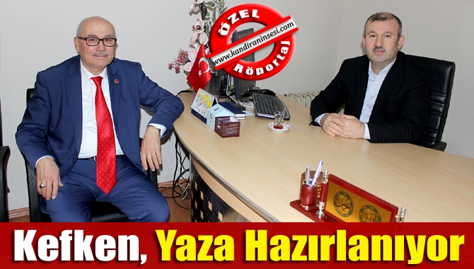 Kefken Mahalle Muhtarı Zeynel Abidin Ekrem, Büyükşehir Belediyesi’nin hizmetleriyle yaza