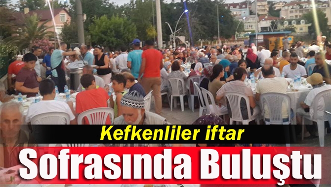 Kefken Mahalle Muhtarlığı öncülüğünde halkın ve esnafın katkılarıyla düzenlenen 3’ncü