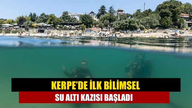 Kerpe Limanı’nda 2022 Yılı Su Altı Bilimsel Kazı ve Araştırma